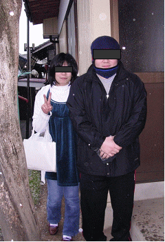 友達（彼女？）とツーショット